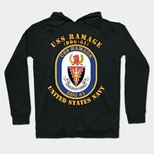 USS Ramage (DDG-61) Hoodie